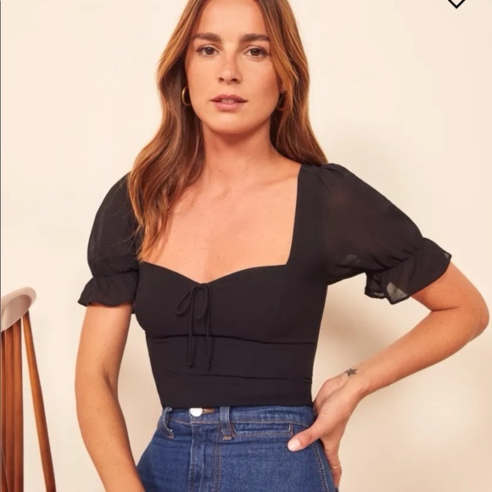 Reformation Delevan top